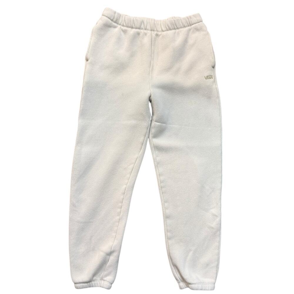 Vans Men's White Comfycush Relaxed Fit Pull On Sweatpants Size Small
